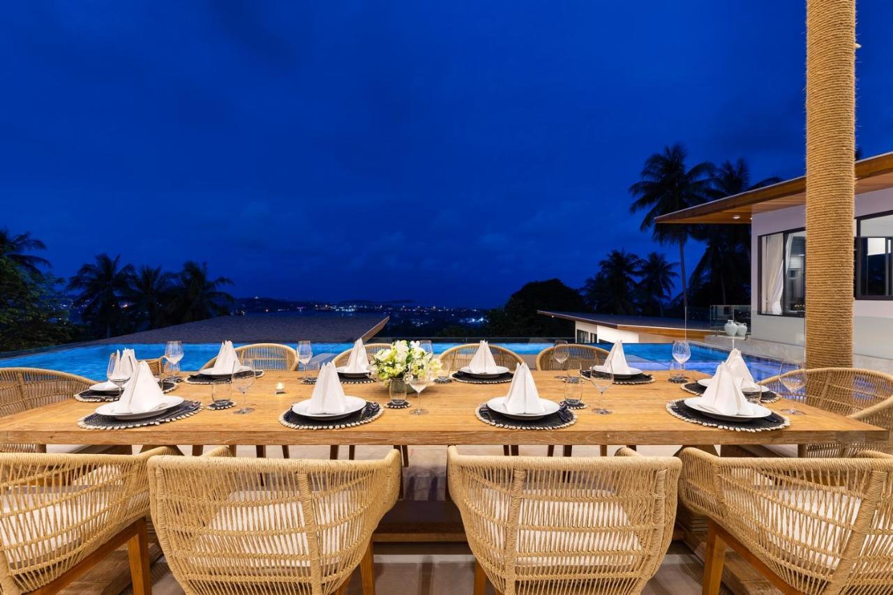 Asi Chaweng 6 Bedroom Sea View Koh Samui Exteriör bild